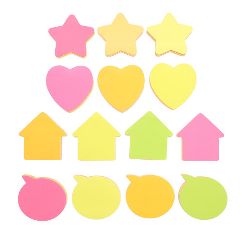 16St Geformte Notizzettel Bewegliche -Applikation 1