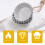 30Stück Ei Backform Silber Antihaft 10