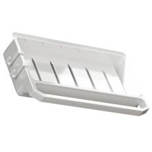 White Wandhalter Für 1 Stk 10,4x6,1x1,8 Zoll
