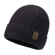 (dark gray)fleece-lined Men's and Women's Autumn/Winter Knitted Hat