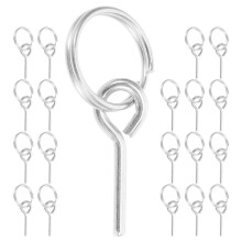 20 Stk Zeltverbindung Mit Tragbarem Seilring Und Pin Campingzubehör