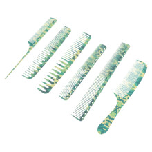 1 Set Tarnmuster Haarkamm PC Glättungskamm Für Licht