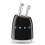 Smeg SMEG KNIFE BLOCK 50's STYLE BLACK KBSF02BL 1