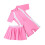 1 Set Einteiliger Badeanzug UV- Pink Polyester 6
