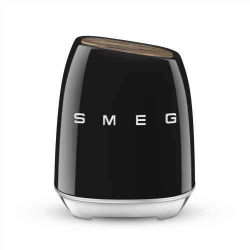 Smeg SMEG KNIFE BLOCK 50's STYLE BLACK KBSF02BL 1