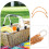 Geflochtener Picknickkorb Rattan 2 6