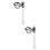2 Mini Verkehrsschild Stecker Kleines Schild 9