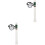 2 Mini Verkehrsschild Stecker Kleines Schild 5