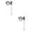 2 Mini Verkehrsschild Stecker Kleines Schild 8