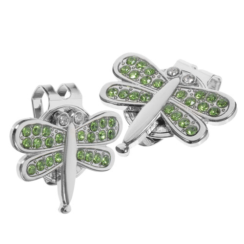 2Stk Metall Ballmarker Clip Für Golf 2