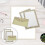 Fuzzy Inserts Briefpapier Blumenmuster Stationery 11