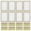 Fuzzy Inserts Briefpapier Blumenmuster Stationery 10