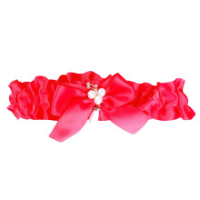 1St Brautgürtel Mit Schleife In Rot