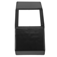 Steel Install Zaunpfosten Fußpad Schwarz 1