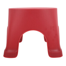 Bathroom Stool Voor Volwassenen Rood PP 1 Stuks 8,45x7,66x7,47 Inch