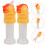 Bottle Lids Rot 2St 4,3x1,4 Zoll PP 4