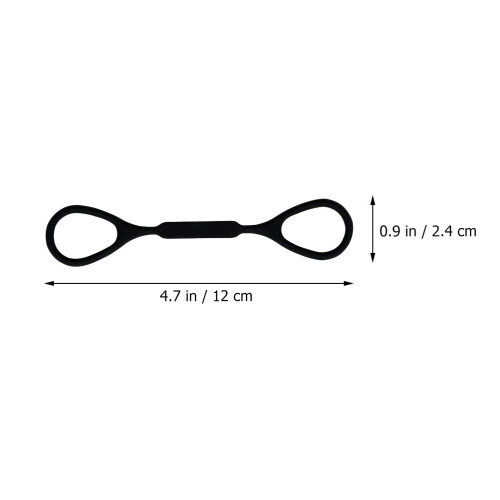 Trumpet Rutschenstopper Elastisches Seil Schwarz 1 Stk 1