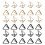 30Pièces Pince- Aluminium Couleurs Assorties Porte-Notes 2