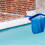 Abnehmbarer Aluminium Teleskop Poolstab 3-teilig Zur 5