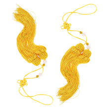 2 Chinese Knot Kwasten Touw Fitness