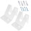 2 Paddle Wandmontage Opbergrek Verticaal 2