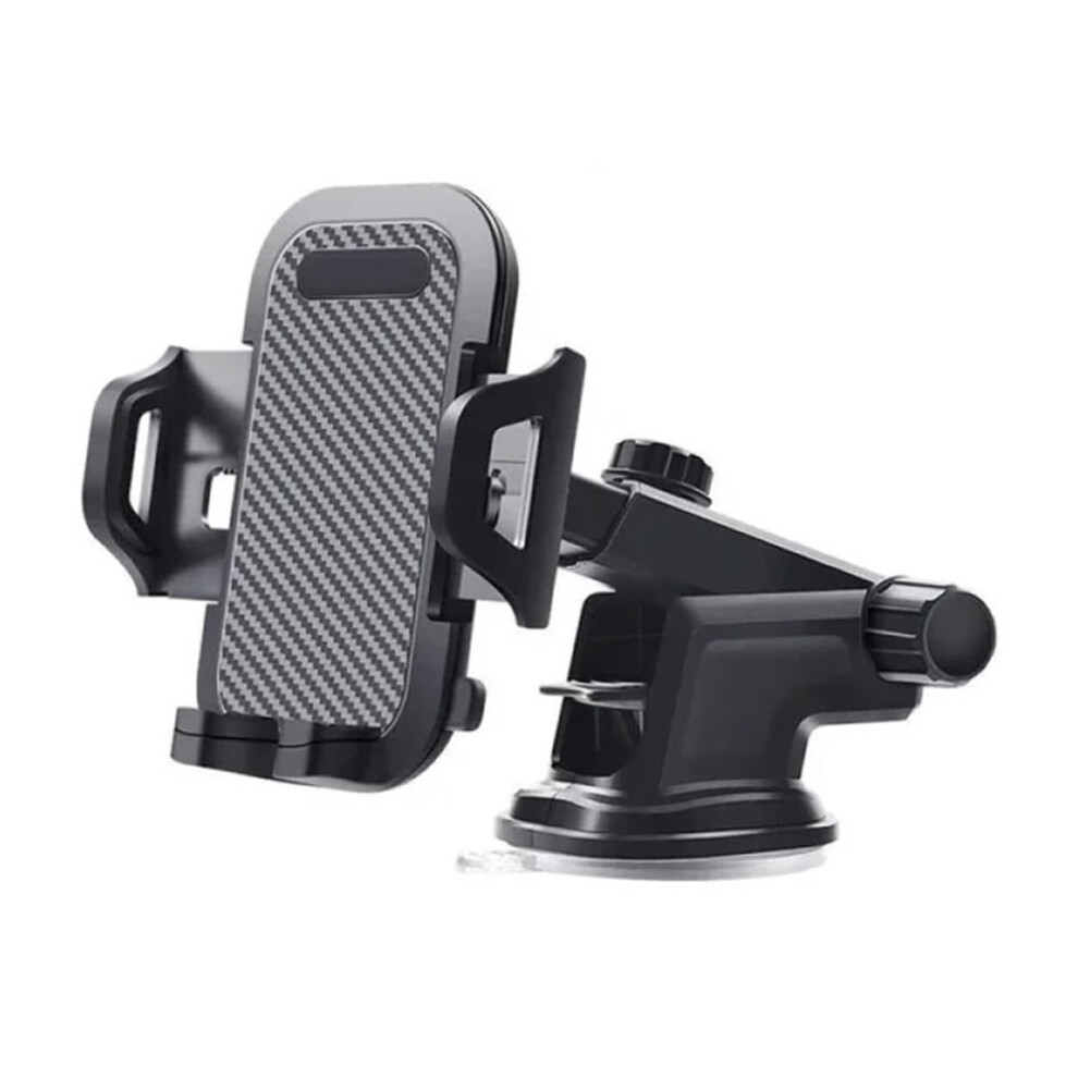 Car Phone Holder Stand Mount Suction Cup Rotatable Bracket In-Car Mount Black 9354506245153