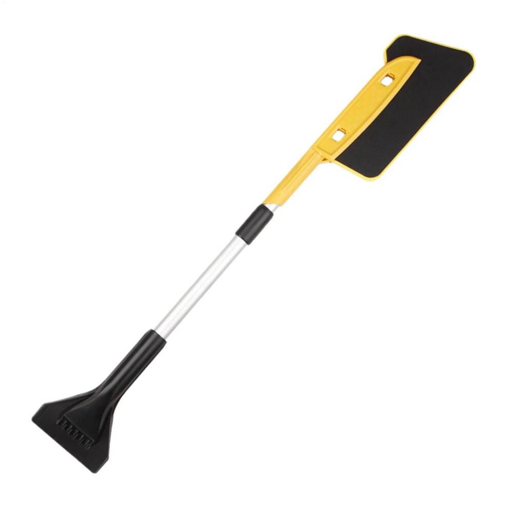 Car Scraper Snow Brush Extendable Ice Scraper Detachable Windshield Snow Brush Heavy-Duty No-Scratch With Grip Upgraded 9016109373359
