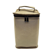 Camping Gas Tanks Storage Bag Protective Case Camp Light Carrying Anti-Collision Khaki Small Outdoor Cooking Gear