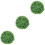 3Stk Kunststoff Topiary Kugel Künstliches Gras Wohnaccessoire 6