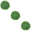 3Stk Kunststoff Topiary Kugel Künstliches Gras Wohnaccessoire 2