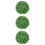 3Stk Kunststoff Topiary Kugel Künstliches Gras Wohnaccessoire 3