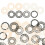 40 Bögen Scrapbooking Zubehör Durchbrochenes Material Papier 8