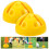 Raindrops 2 Trainingsstangen Mit Flagge Und Basis Gelb 5