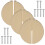 6 Kreis Halbkreis Griff Schubladenpuller 8x4 Cm 1
