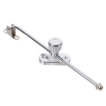 Aluminum Door Closer with Hold Open Heavy Duty Home Use Silver