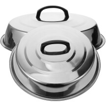 Worgeous 2 Dome Guard Grillplatte Silber