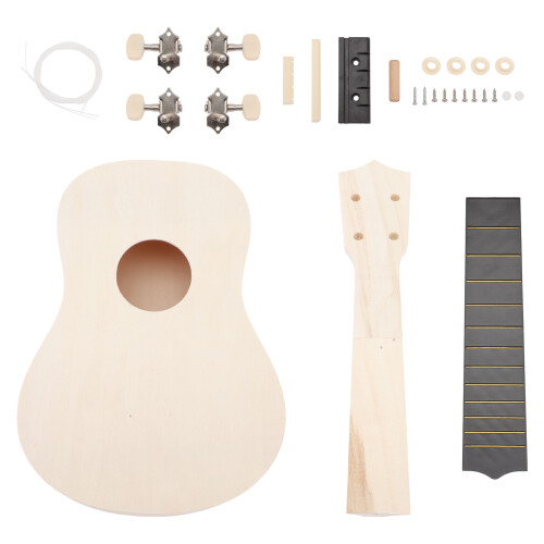 2 Sets DIY Ukulele Für Kinder Selberbau Instrument