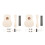 2 Sets DIY Ukulele Für Kinder Selberbau Instrument 5