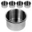 Cup Holder Inserts Silber 5 Stk 6