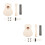 2 Sets DIY Ukulele Für Kinder Selberbau Instrument 7