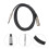 Mikrofon Patchkabel Audio Kabel Schwarz 1 Für Abspielgeräte 7