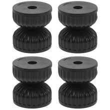 4 Bettstopper Anti-Vibrationshalterung 4,50x4,50x4,20 cm