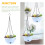 Blue Plastic Hanging Succulents Container Wall Decor Planter 7