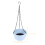 Blue Plastic Hanging Succulents Container Wall Decor Planter 2
