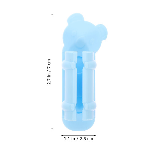 Raindrops 10 Stift Halter Klebend Silikon Blau 1