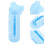 Raindrops 10 Stift Halter Klebend Silikon Blau 10
