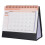 Calendrier 2026 Noir Épais Design Pliable Moderne 1