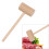 4 Holzhammer Fleischklopfer Mallet Tenderizer 6