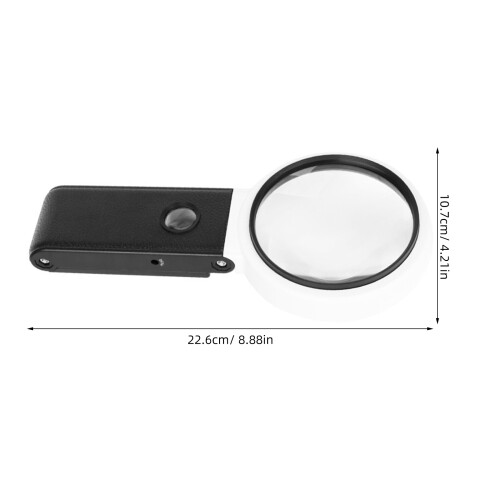 Faltbare Lupe Mit LED-Beleuchtung Und 1
