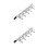 2 Luftpumpe Strömungshebel Verteiler 4